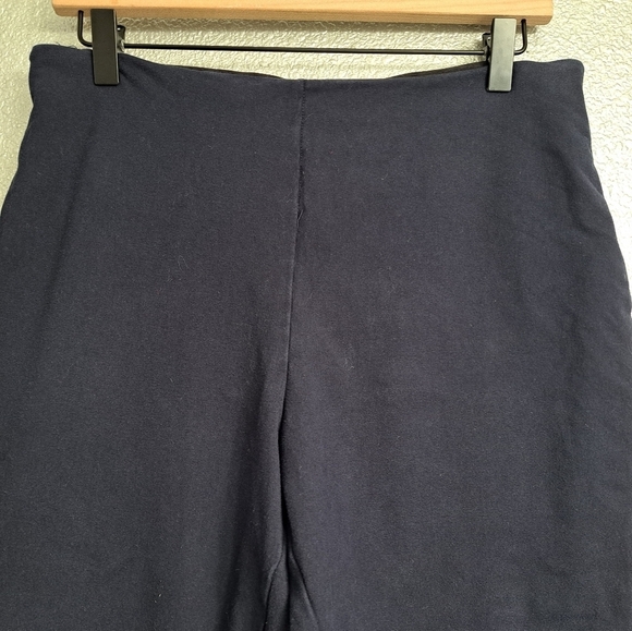 Lysse Navy Blue Tie Crop Pants Size XL - Picture 2 of 6